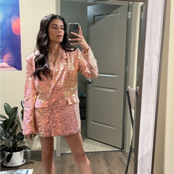 SLA the label sequin blazer dress - Picture 3 of 5